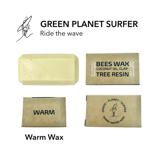Warm Surf wax by Green Planet Surfer