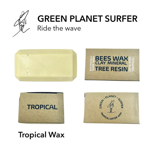 Tropical Surf Wax by Green Planet Surfer