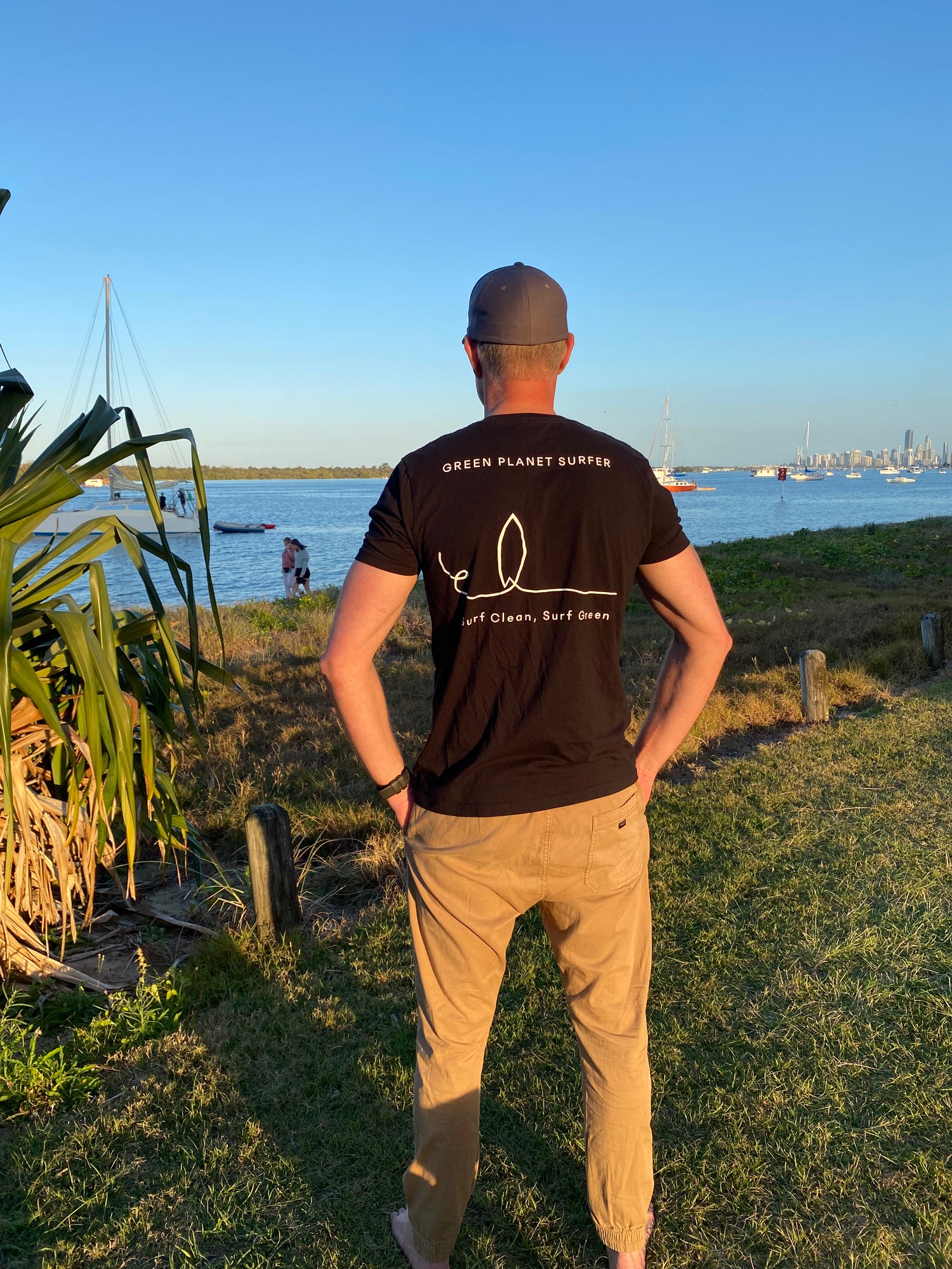 100% Organic Cotton T-Shirt Surfboard
