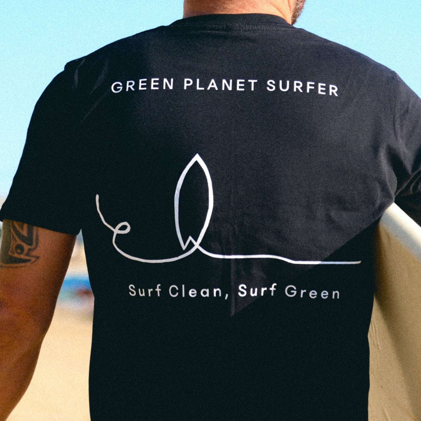 100% Organic Cotton T-Shirt Surfboard