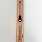 The FinEase wooden surfboard fin puller tool with leather protection strip