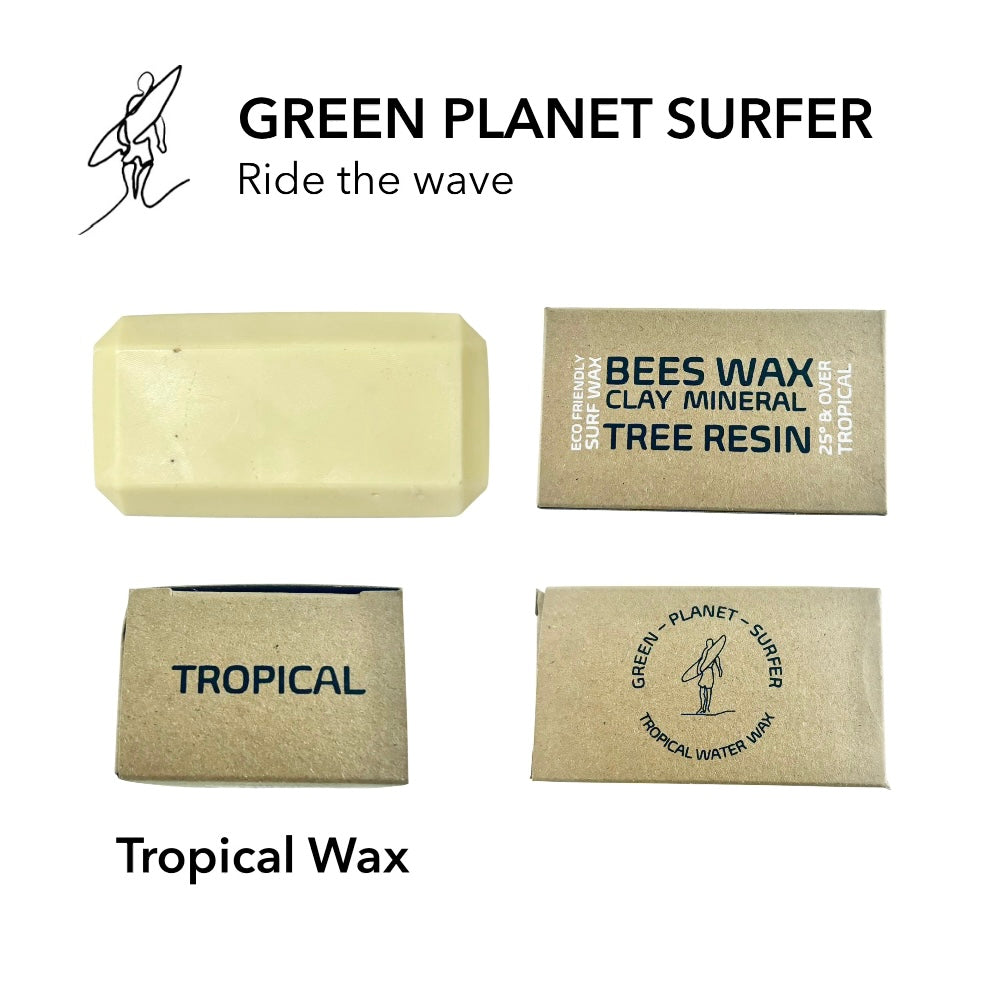 Tropical Surf Wax by Green Planet Surfer