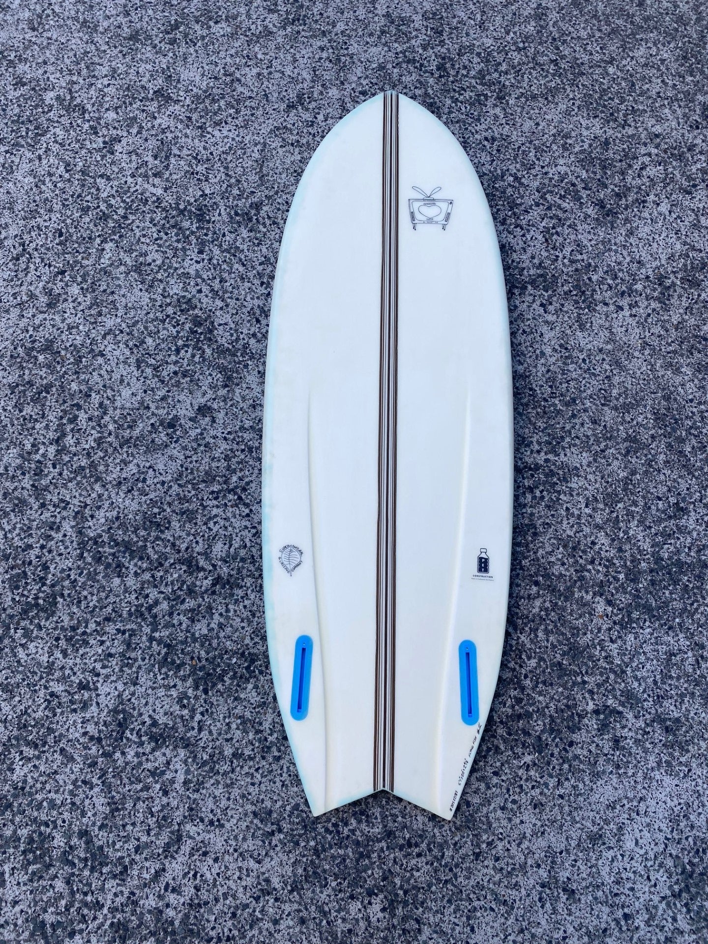 Second-hand-5'7" Flying Fish Twin