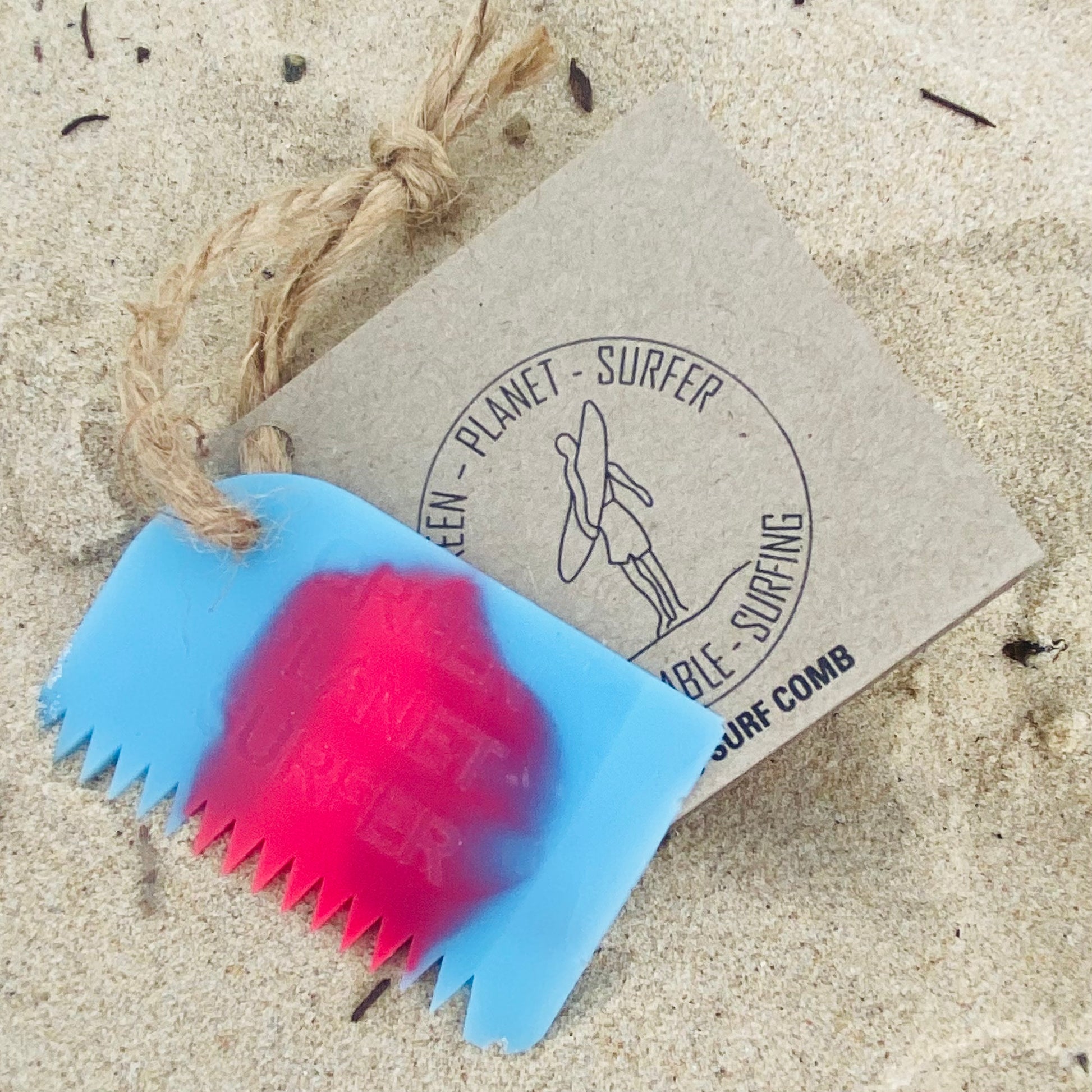 Eco Surf Wax Comb Bio Resin Green Planet Surfer